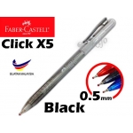 Faber Castell Click X5 Ball Pen 0.5mm 1425